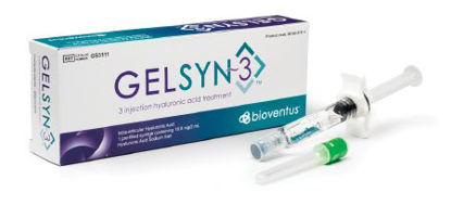 Picture of Gelsyn-3™ Sodium Hyaluronate 16.8 mg / 2 mL Injection Prefilled Syringe 2 mL89130311101