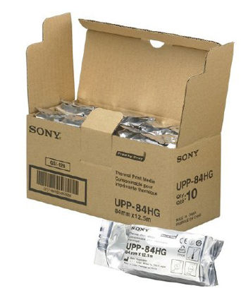 Picture of Thermal Printer Paper Sony® 104 Prints 4-3/8 X 315 ft Black/WhiteUPP-84HG