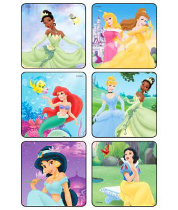 Picture of Kids Love Stickers® 90 per Unit Disney Princesses New Classics Sticker1410P