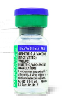 Picture of Vaqta® Hepatitis A Vaccine Pediatric / Adolescent, 12 Months Through 18 Years of Age 25 Unit / 0.5 mL Injection Single Dose Vial 0.5 mL00006483141