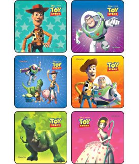 Picture of Kids Love Stickers® 90 per Unit Toy Story Sticker1379