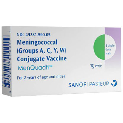 Picture of MenQuadfi™ Meningitis Vaccine For Children 2 Years of Age and Older Meningococcal (Groups A, C, Y, and W-135) Conjugate Vaccine, Preservative Free 10 mcg / 0.5 mL Injection Single Dose Vial 0.5 mL49281059005