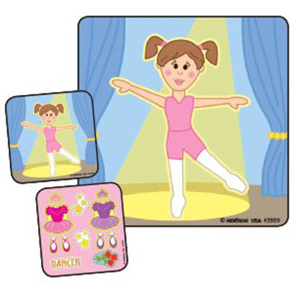 Picture of Make-A-Sticker™ 90 per Unit Ballerina Make - A - Sticker , Assorted Sticker2859