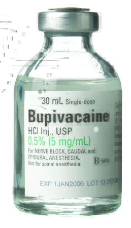 Picture of Bupivacaine HCl, Preservative Free 0.5%, 5 mg / mL Injection Single Dose Vial 30 mL00409116202