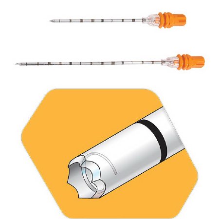 Picture of Bone Marrow Biopsy Needle Arrow® OnControl® 11 Gauge 15.2 cm Length Threaded Cannula9402-VC-006