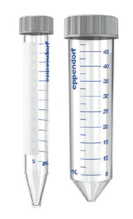 Picture of Eppendorf® Test Tube Conical Bottom Plain 30 X 116 mm 50 mL Without Color Coding Screw Cap Polypropylene Tube1178-0030122178