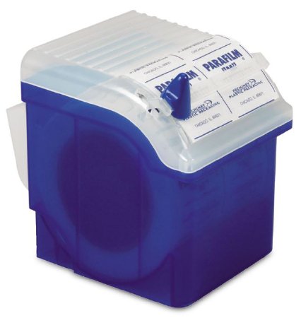 Picture of Parafilm Dispenser 4-1/2 X 6 X 6 Inch, Blue For use with 2 or 4 Inch Rolls6878-BL