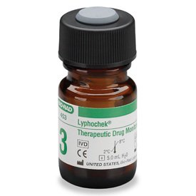 Picture of Assayed Control Lyphochek® Therapeutic Drug Monitoring Level 3 12 X 5 mL453