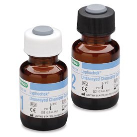 Picture of Unassayed Control Lyphochek® MiniPak 80 Analytes Level 1, 2 2 X 10 mL323X