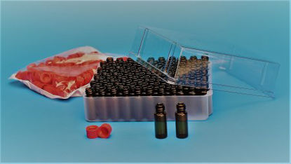 Picture of VIAL, AMBER THREAD W/MARKING SPOT 12X32MM (1000/CS)5835-90865E-12A