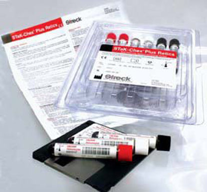 Picture of Hematology Control Stak-Chex® Plus Retics Whole Blood 4 Low Level / 4 Normal Level / 4 High Level 12 X 4.5 mL225485