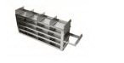 Picture of Vial Storage Box Freezer Rack Helmer® Scientific 5-1/2 X 11 X 22 Inch 20 Box Capacity322101-1