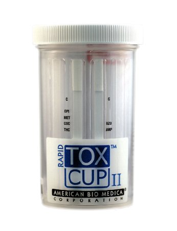 Picture of Drugs of Abuse Test Rapid TOX Cup® II 6-Drug Panel AMP, COC, mAMP/MET, OPI300, PCP, THC Urine Sample 25 Tests10-6SX2-030