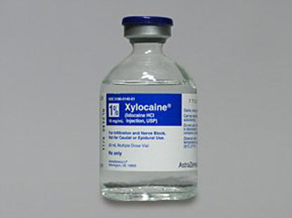 Picture of Xylocaine® - MPF with Epinephrine Lidocaine HCl / Epinephrine, Preservative Free 1% - 1:200,000 Injection Single Dose Vial 30 mL63323048731