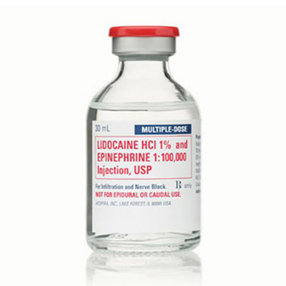 Picture of Lidocaine HCl / Epinephrine 1% - 1:100,000 Injection Multiple Dose Vial 30 mL1011930