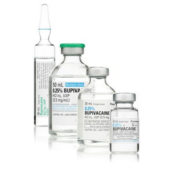Picture of Bupivacaine HCl 0.25%, 2.5 mg / mL Injection Multiple Dose Vial 50 mL00409116001