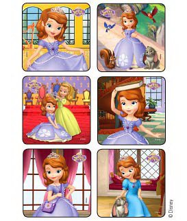 Picture of Disney® 75 per Unit Sofia the First Disney Princess Sticker1518P
