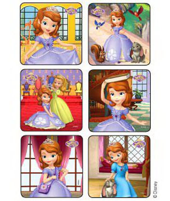Picture of Disney® 75 per Unit Sofia the First Disney Princess Sticker1518P
