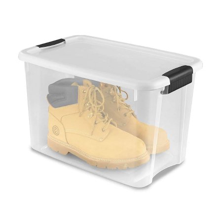 Picture of Storage Box Sterilite® Medium 12 X 12 X 18 Inch PolypropyleneS-14599