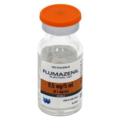 Picture of Flumazenil 0.1 mg / mL Injection Multiple Dose Vial 5 mL1000570