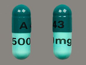 Picture of Cephalexin 500 mg Capsule Bottle 500 Capsules65862001905