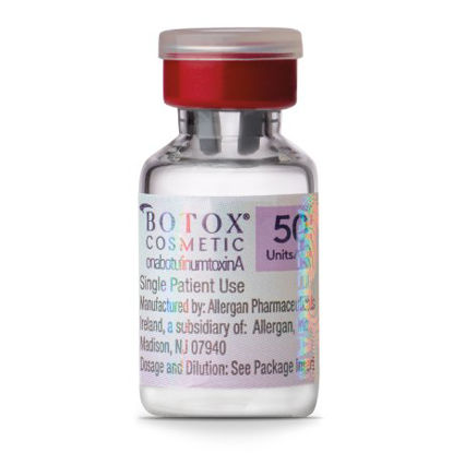 Picture of Botox® Cosmetic Botulinum Toxin Type A (onabotulinumtoxinA) 50 Units Injection Single Use Vial00023391950
