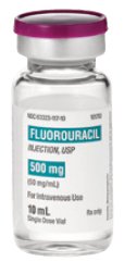 Picture of Fluorouracil 50 mg / mL Injection Single Dose Vial 10 mL63323011710