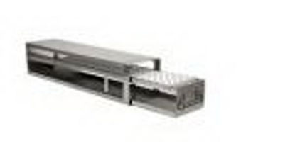 Picture of Centrifuge Tube Freezer Rack Helmer® Scientific 5 X 5-1/2 X 22 Inch 80 Tube Capacity322104-1