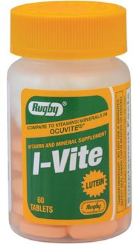 Picture of Multivitamin Supplement I-Vite Beta Carotene / Ascorbic Acid 1000 IU - 200 mg Strength Tablet 60 per Bottle00536509008