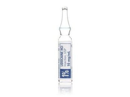 Picture of Lidocaine HCl, Preservative Free 1%, 10 mg / mL Injection Ampule 2 mL00409471332