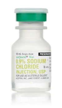 Picture of Lifeshield® Diluent Sodium Chloride, Preservative Free 0.9% Solution Single Dose Vial 10 mL00409488812
