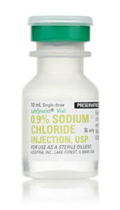 Picture of Lifeshield® Diluent Sodium Chloride, Preservative Free 0.9% Solution Single Dose Vial 10 mL00409488812