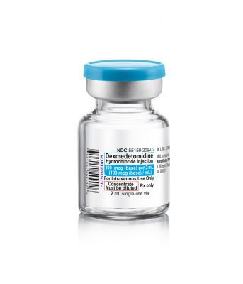 Picture of Dexmedetomidine HCl, Preservative Free 200 mcg / 2 mL Injection Single Use Vial 2 mL55150020902