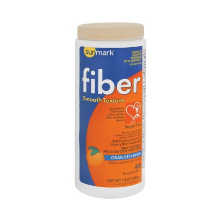 Picture of Fiber Supplement sunmark® Orange Flavor Powder 10 oz. Psyllium Husk01093981544