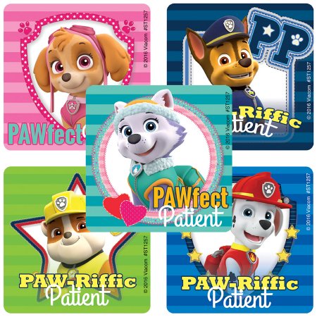 Picture of SmileMakers® 100 per Unit Paw Patrol Sticker 2.5 InchST1257R