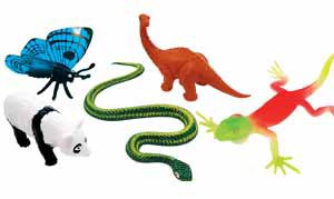 Picture of Kids Love Stickers® 72 per Unit Critter Assortment Toy Chest 1.75 X 6 Inch4609