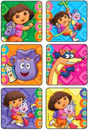 Picture of Kids Love Stickers® 90 per Unit Dora The Explorer Sticker1472P