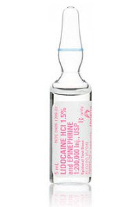 Picture of Lidocaine HCl / Epinephrine 1.5% - 1:200,000 Injection Ampule 5 mL00409120901