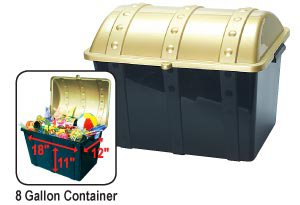 Picture of Kids Love Stickers® Plastic Toy ChestTRCH