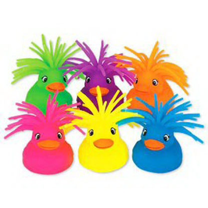 Picture of Kids Love Stickers® 12 per Unit Neon Puffer Duck Toy Chest 3 Inch5716