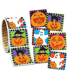 Picture of ValueStickers™ 100 per Unit Halloween Scooby Doo StickerVLF01