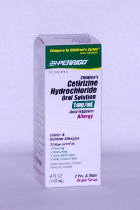Picture of Children's Allergy Relief 10 mg Strength Oral Solution 4 oz.45802097426