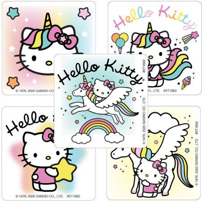 Picture of SmileMakers® 112 per Unit Hello Kitty Unicorn Sticker 2-1/2 InchST1862R