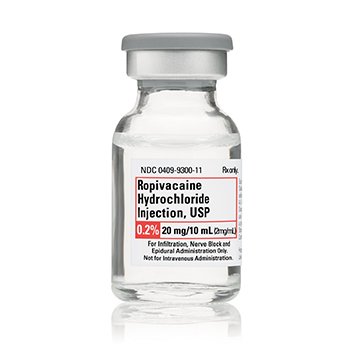 Picture of Ropivacaine HCl, Preservative Free 0.2%, 2 mg / mL Injection Single Dose Vial 10 mL00409930010