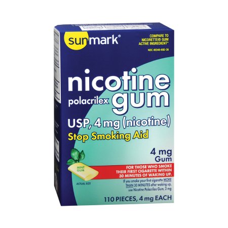 Picture of Stop Smoking Aid sunmark® 4 mg Strength Gum49348069236