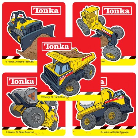 Picture of SmileMakers® 100 per Unit Tonka Truck Sticker 2.5 InchTONKB