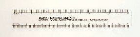 Picture of Ruler Wards® Plastic 6 Inch140810