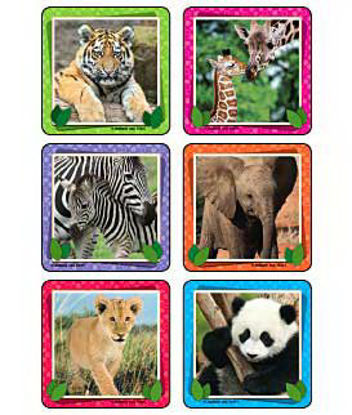 Picture of Kids Love Stickers® 90 per Unit Baby Animal Photos , Assorted Sticker2951