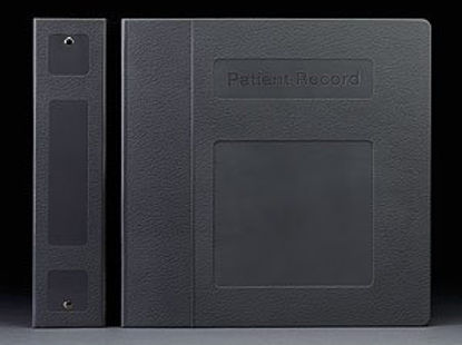 Picture of Binder 3 Ring Navy Blue 400 Sheets Side OpeningM80360R3