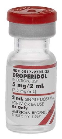 Picture of Droperidol 2.5 mg / mL Injection Single Dose Vial 2 mL00517970225